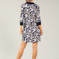 Zigzag Print Dress