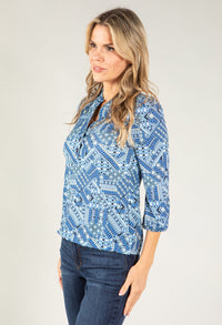 Geometric Patterned Top