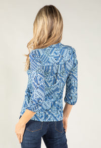 Geometric Patterned Top