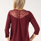 Lace Back Detail Knit