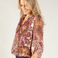 Mixed Paisley Print Top