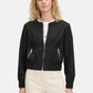 Zip Detail Bomber Jacket