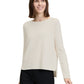 Knitted Pullover with Split Hemline