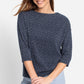 Ribbed Texture Pullover