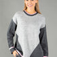 Super Soft Pink Trim Fine Knit Pullover