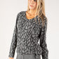 Tie Waist Soft Touch Knit Pullover