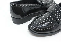 Silver Studded Loafer