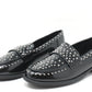 Silver Studded Loafer