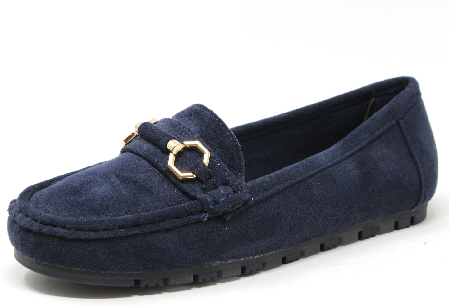 Hex Buckle Loafer