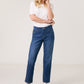 Straight Fit Five-pocket Jeans