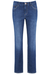 Straight Fit Five-pocket Jeans