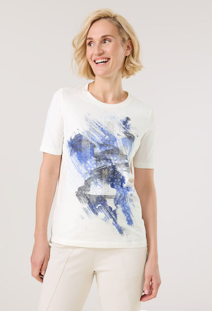 Abstract Print T-Shirt