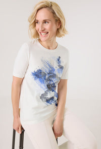 Abstract Print T-Shirt