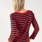 Long Sleeve Striped Top