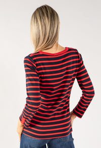 Long Sleeve Striped Top