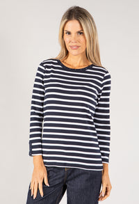 Long Sleeve Striped Top