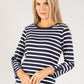 Long Sleeve Striped Top