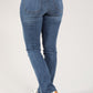 "Ab"solution® High Rise Artisanal Denim Itty Bitty Boot Jean