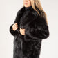 Shaggy Faux Fur Coat