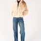 Cropped Faux Fur Coat