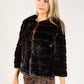 Clasp Close Faux Fur Jacket