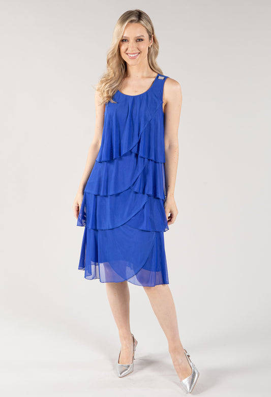 Tiered Sleeveless Dress