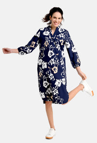 Dress with flower print