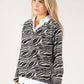 2 in 1 Zebra Soft Touch Knit