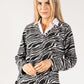 2 in 1 Zebra Soft Touch Knit