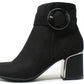 Faux Suede Ankle Boot