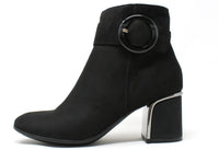 Faux Suede Ankle Boot