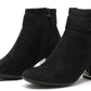 Faux Suede Ankle Boot