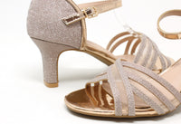 Shimmer Ribbon Heel