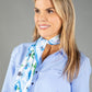 Poppy Print Neck Scarf