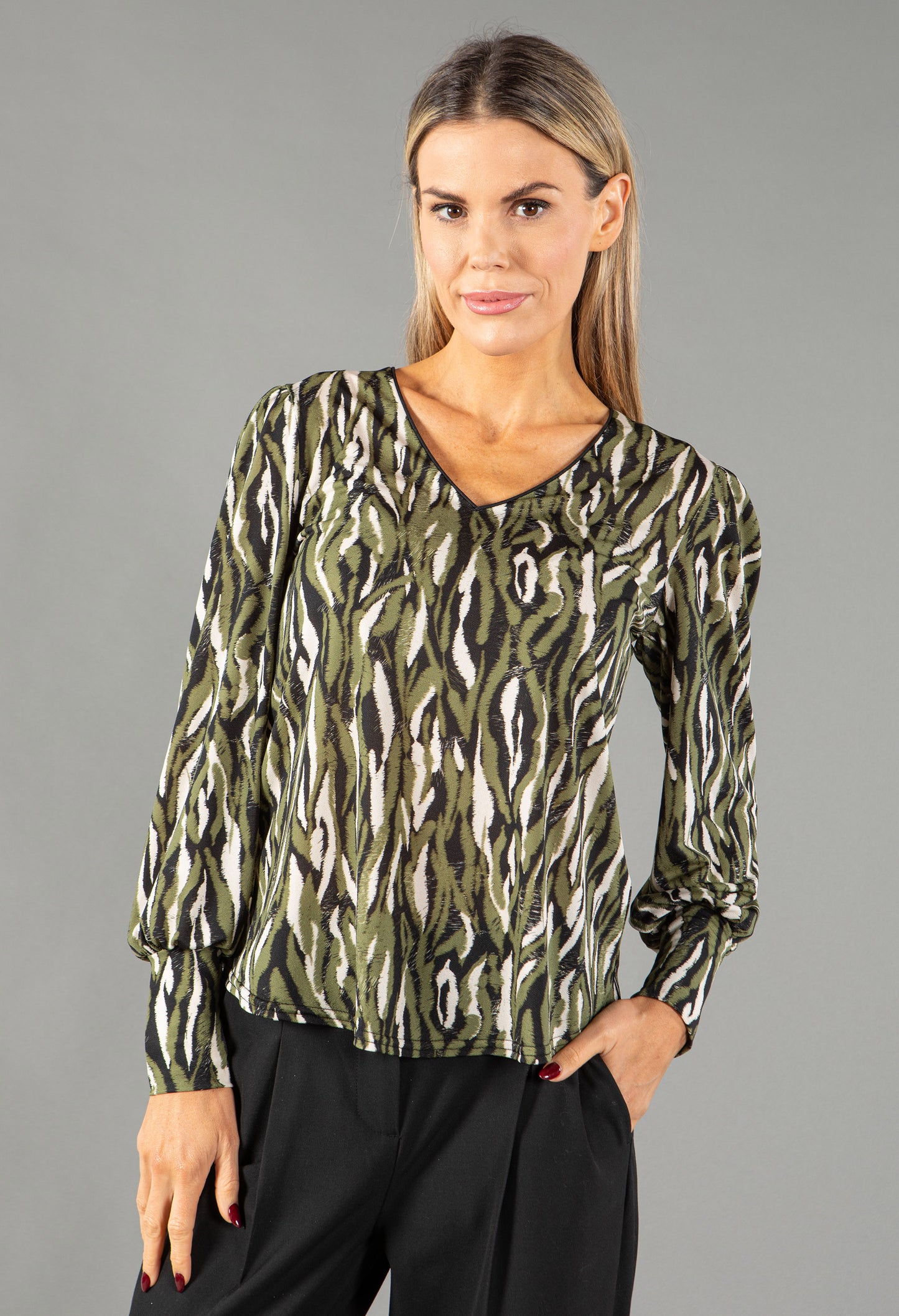 Animal Printed Top