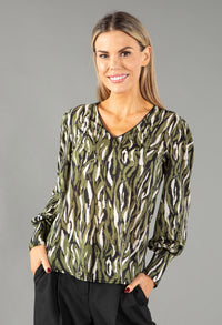 Animal Printed Top