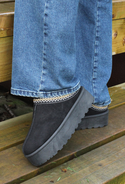 Platform Slip On Boot