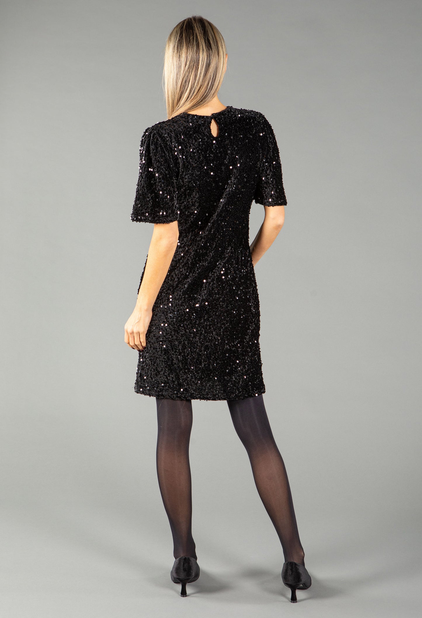 Velvet Sequin Dress