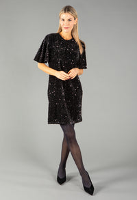 Velvet Sequin Dress