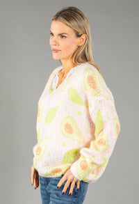 Avocado Knit Pullover