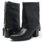 Fold-Over Ankle Boot