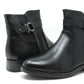 Steel Look Buckle Boot