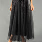 Sequin Tulle Skirt