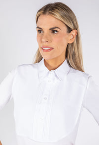 Pleated Faux Collar