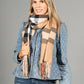 Soft Check Scarf