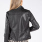 Faux Leather Biker Jacket