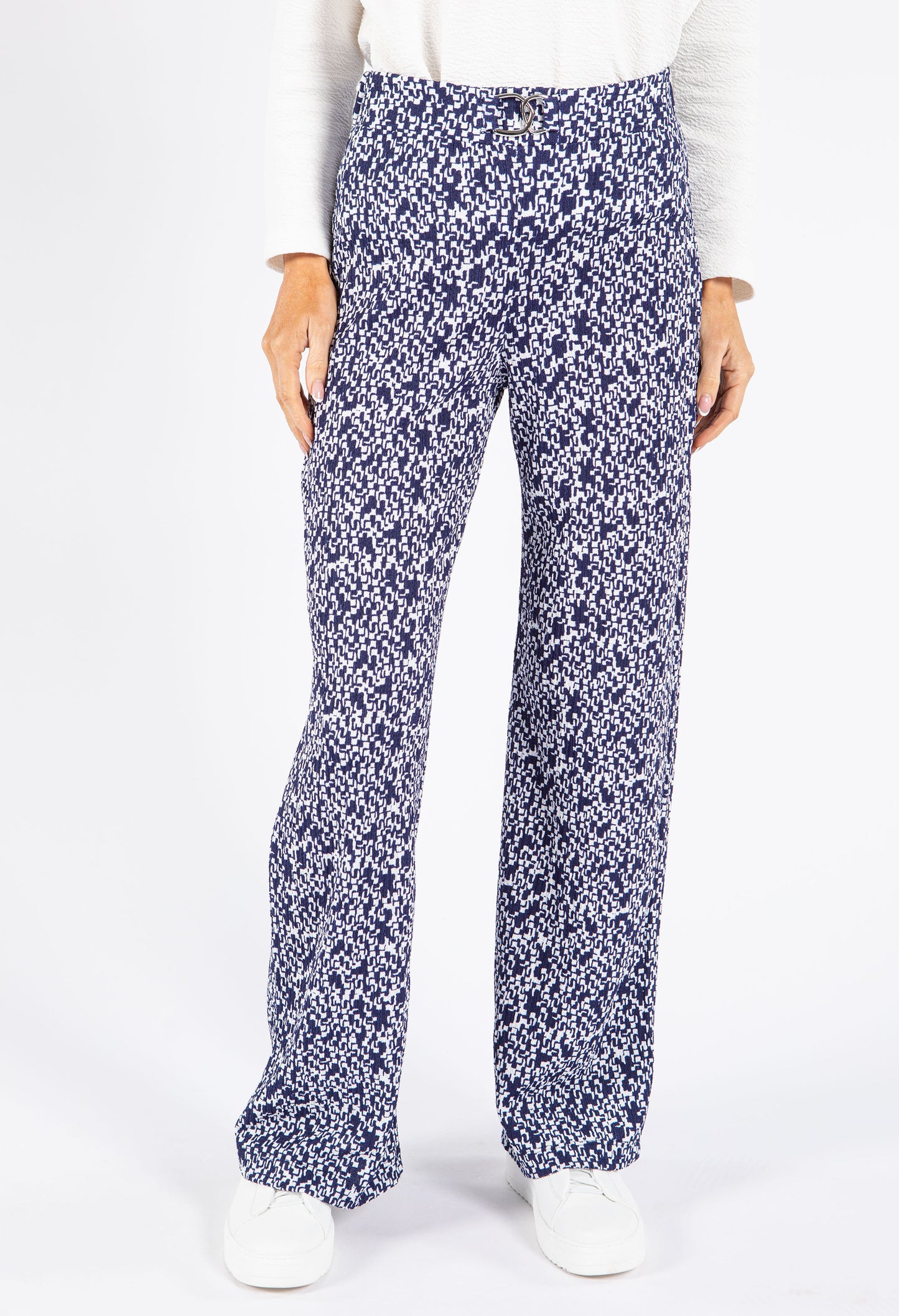 70's Inspired Print Trousers