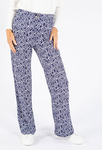 70's Inspired Print Trousers