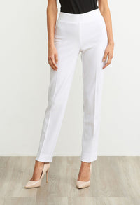 Slim Mid-rise Trousers