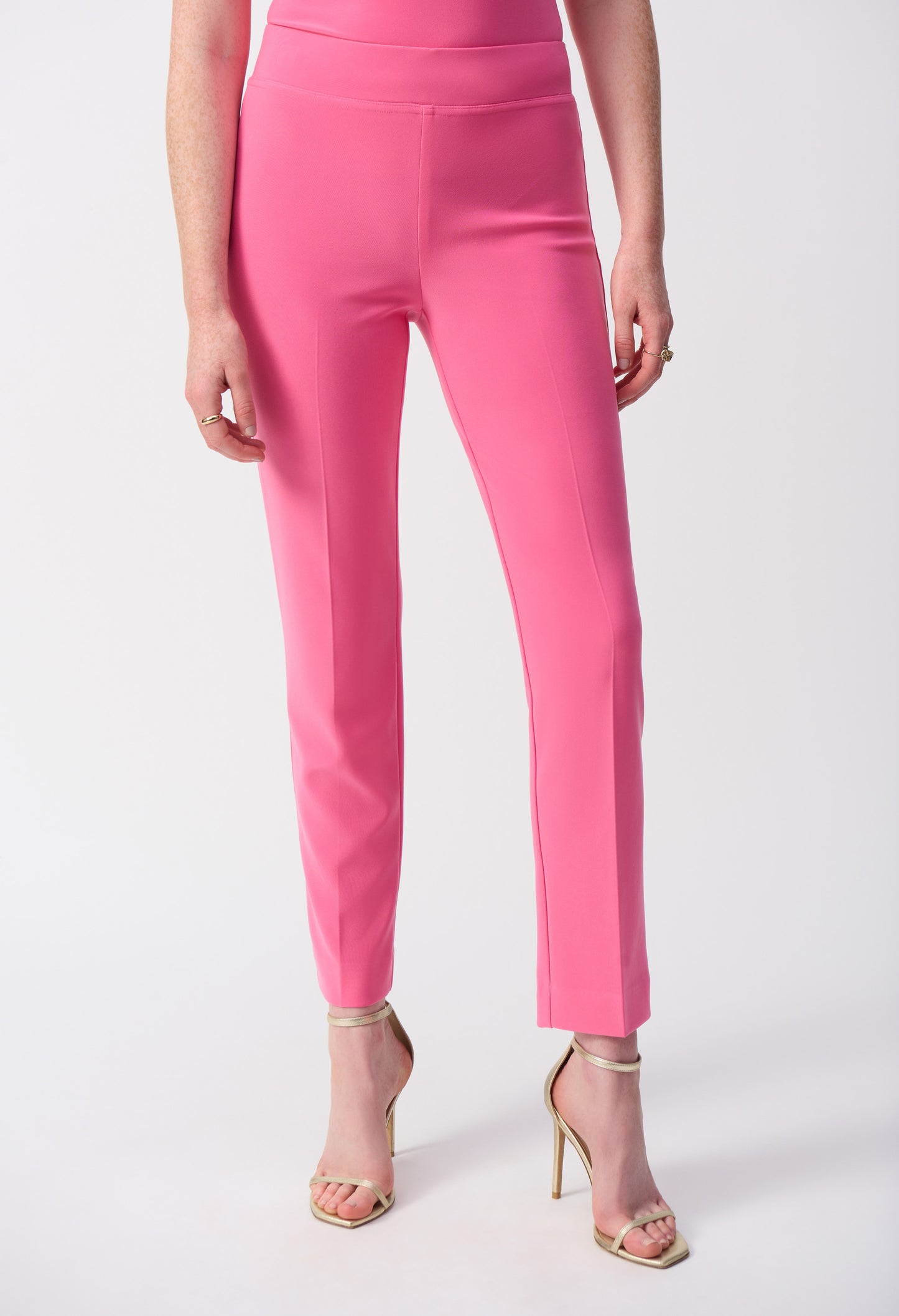 Slim Mid-rise Trousers